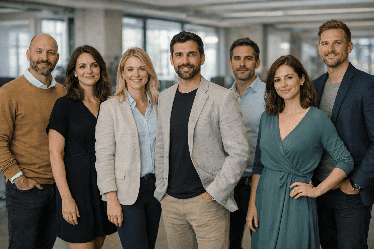 Team working on AI trading platform — Acuto Rendavento